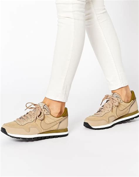 nike air trainer beige|ladies nike suede trainers.